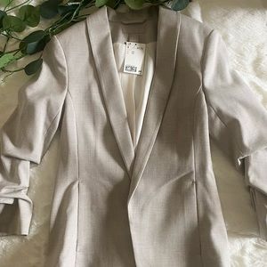 New H&M Warm Grey Blazer